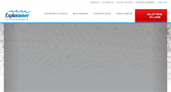 Desktop Screenshot of exploramer.qc.ca
