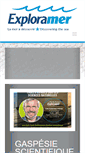 Mobile Screenshot of exploramer.qc.ca